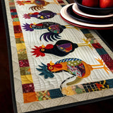 Table Runner - Rooster Parade