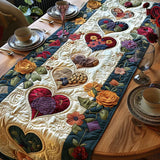 Table Runner - Hearts in Bloom