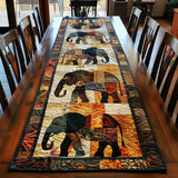 Table Runner - March of the Elephants